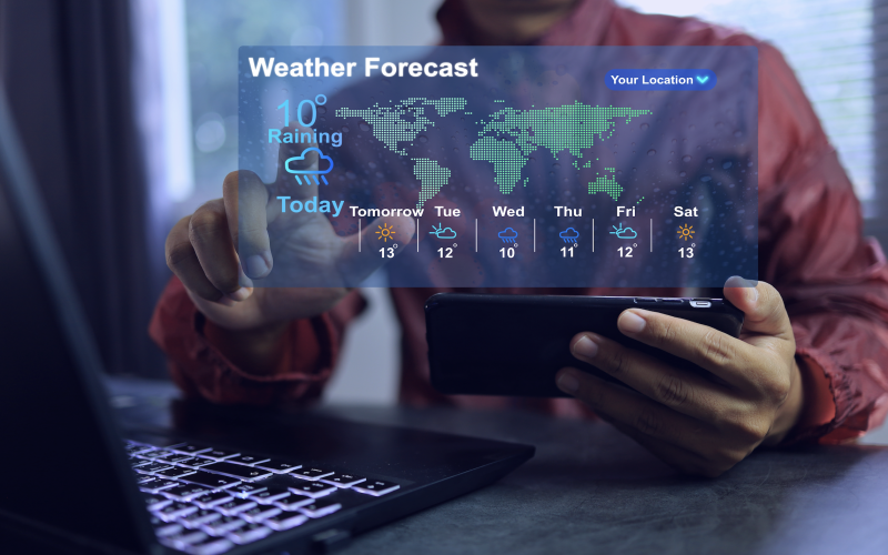 Sunshine and Showers: A Day of Diverse South African Weather