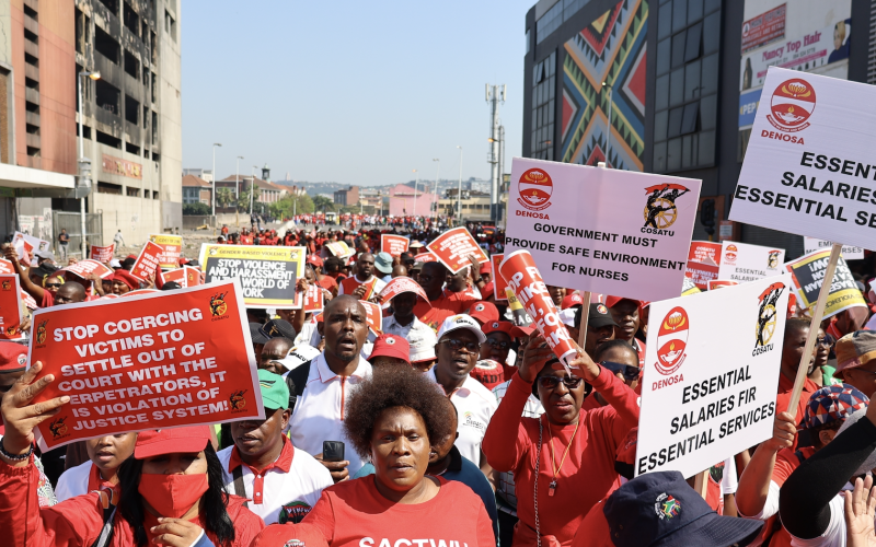 COSATU Organizes National Strike to Address South Africa’s Economic Crisis